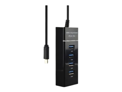 MCL Samar USB-C 4 ports USB 3.0 - Hub MCL Samar - grosbill-pro.com - 0