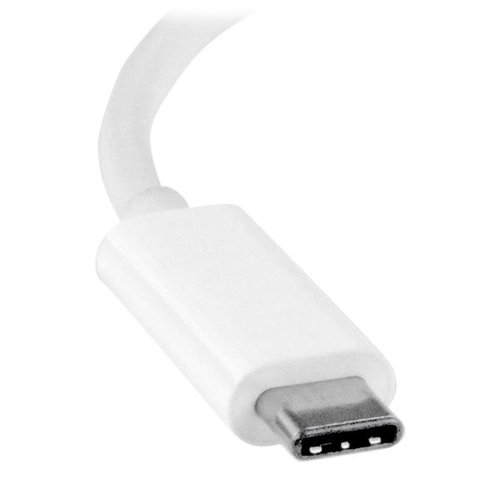 USB-C to DVI Adapter - White - Achat / Vente sur grosbill-pro.com - 2