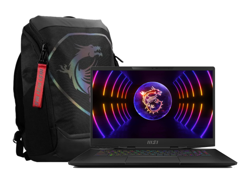 Grosbill PC portable MSI 17.3" QHD 240Hz/i7-13700H/4090/32G/1T/W11P + sac#