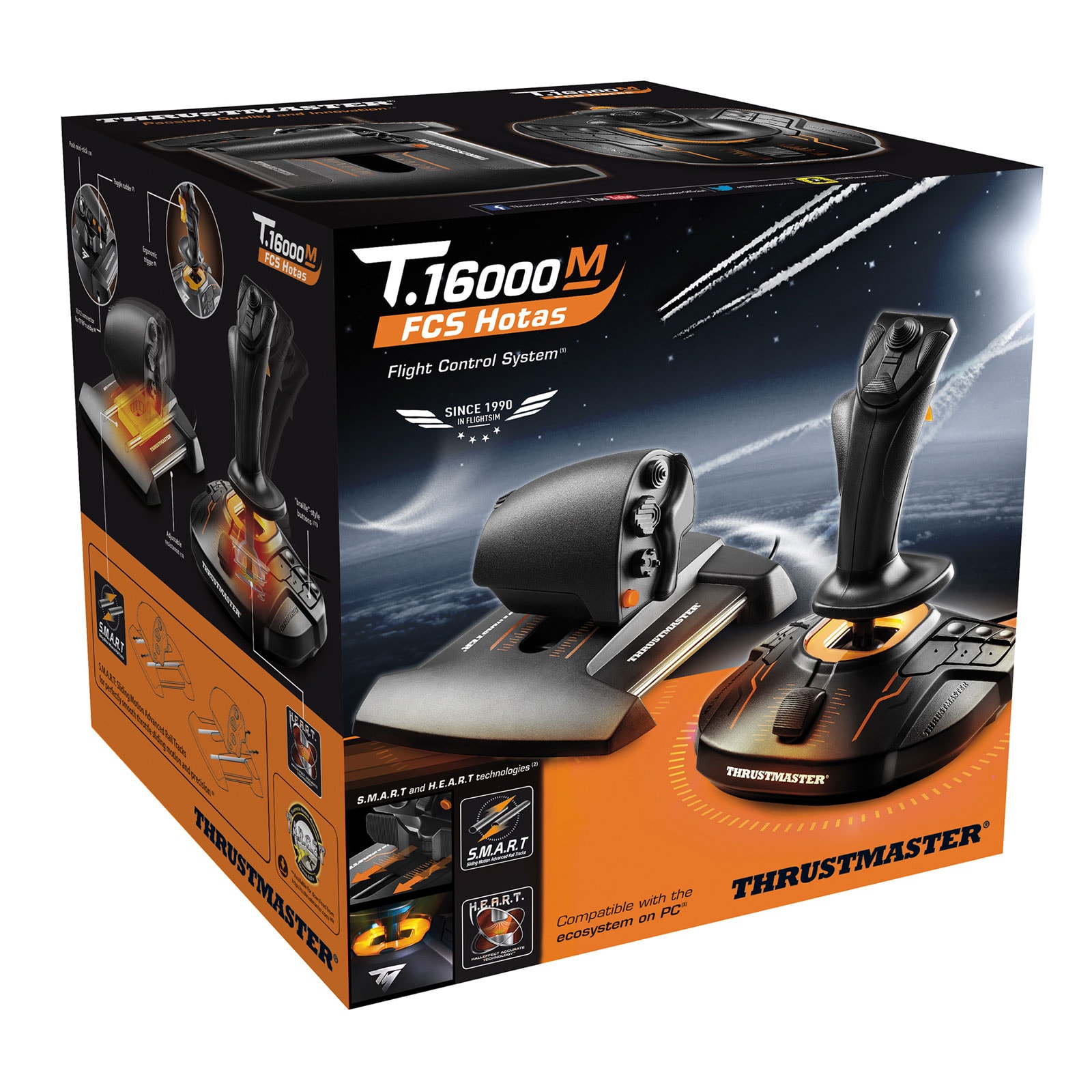 ThrustMaster T.16000M FCS HOTAS - Périphérique de jeu - 1