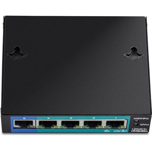 5-PORT GIGABIT POE+ SWITCH . - Achat / Vente sur grosbill-pro.com - 3