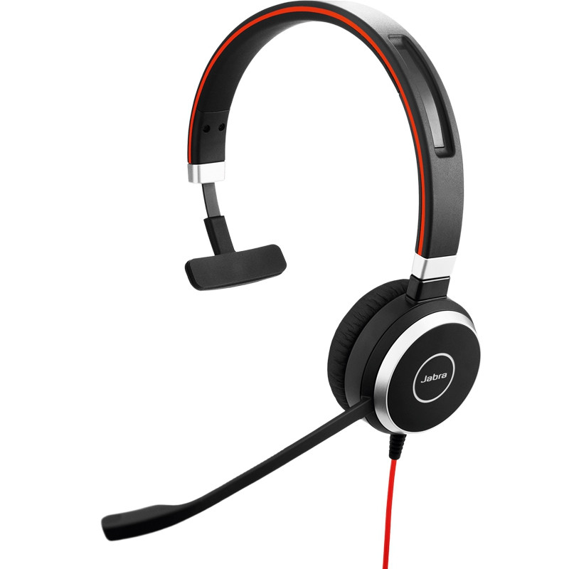 Jabra Evolve 40 MS Mono Mono Noir - Micro-casque - grosbill-pro.com - 0