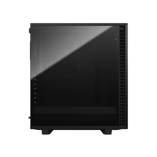 Fractal Design Define 7 Compact Black TG Dark - getÃ¶ntes Tempered Glass, gedÃ¤mmt, schwarz - Achat / Vente sur grosbill-pro.com - 2