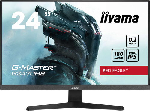 Iiyama 24"  G2470HS-B1 - Ecran PC Iiyama - grosbill-pro.com - 0