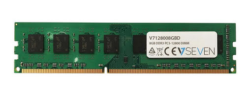 8GB DDR3 PC3-12800 - 1600mhz DIMM Desktop Module de mémoire - V7128008GBD  - Achat / Vente sur grosbill-pro.com - 0