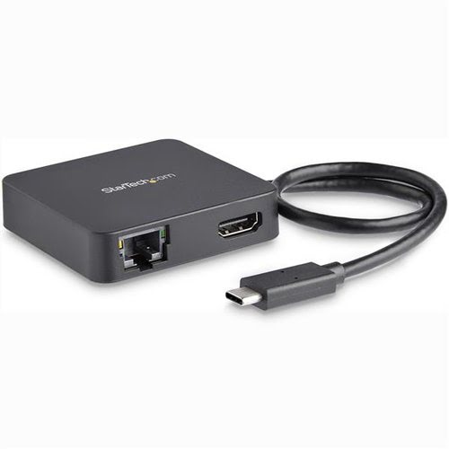 Grosbill Accessoire PC portable StarTech Multiport Adapter USB C HDMI PD 1x USBA