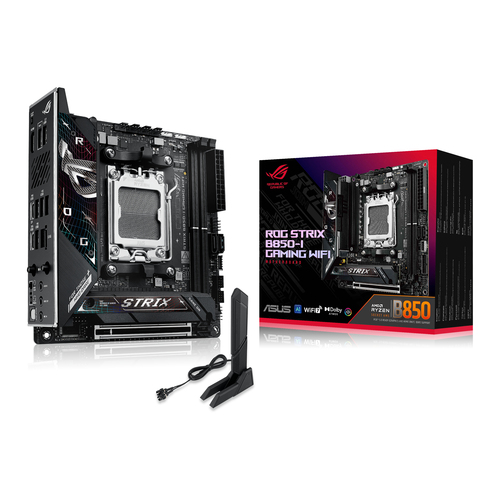 Grosbill Carte mère Asus ROG STRIX B850-I GAMING WIFI - B850/AM5/DDR5/ATX