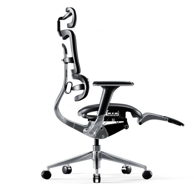 Diablo Chairs  V-Master Noir/Gris - Siège PC Gamer - grosbill-pro.com - 4