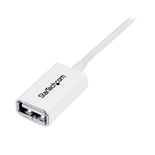 3m White USB 2.0 Extension Cable - M/F - Achat / Vente sur grosbill-pro.com - 2